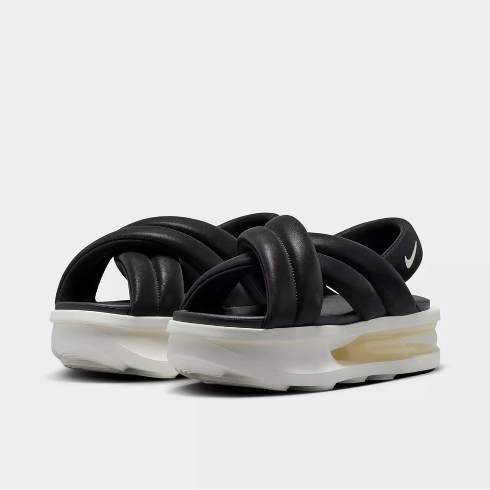Nike Air Max Isla Platform Sandals Black Women's 10 - Picture 2 of 16
